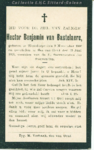  Bastelaere, van, overleden op zaterdag 15 juni 1918